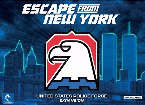 PG934 Escape From New York Board Game: US Police Forces Expansion published by Pendragon Game Studios