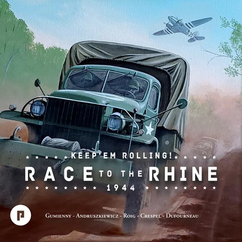 PHALER 1944: Race To The Rhine Board Game: Keep 'Em Rolling published by Phalanx Games