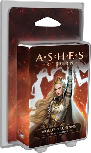 2!PHG12215 Ashes Reborn Card Game: The Queen Of Lightning Expansion Deck published by Plaid Hat Games