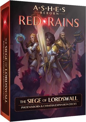 2!PHG12285 Ashes Reborn Card Game: Red Rains - The Siege Of Lordswall - Phoenixborn And Chimera Expansion Decks published by Plaid Hat Games