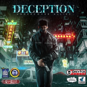 PJOL05 Deception: Murder In Hong Kong Card Game: Undercover Allies Expansion published by Jolly Thinkers