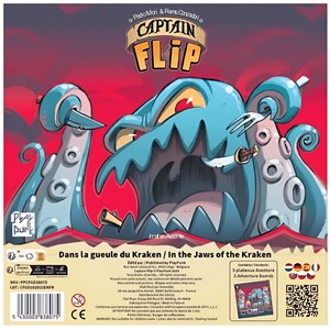 PLA383802 Captain Flip Board Game: In The Jaws Of The Kraken Expansion published by Playpunk