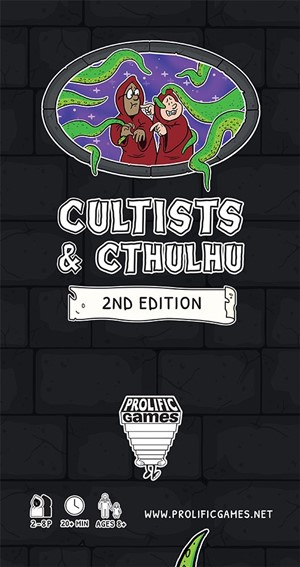 2!PLF510 Cultists And Cthulhu 2nd Edition Card Game published by Prolific Games