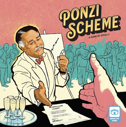 PON001 Ponzi Scheme Board Game published by Bright Eye Games