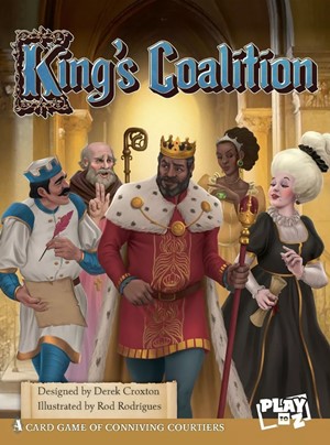 3!PTZ73402 King's Coalition Card Game published by Play to Z