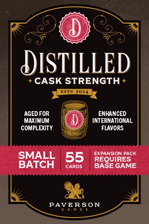 3!PVG01009 Distilled Card Game: Cask Strength Expansion published by Paverson Games