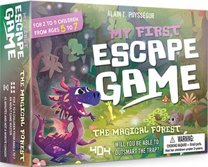QCQFEG01EN My First Escape Game: The Magical Forest published by 404 Editions