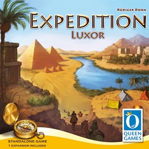 QU10382 Expedition Luxor Board Game published by Queen Games