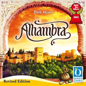 2!QU104323 Alhambra Board Game: Revised Edition published by Queen Games