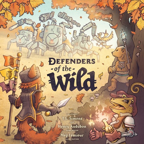 QUAOGDEF2401 Defenders Of The Wild Board Game published by Outlandish Games