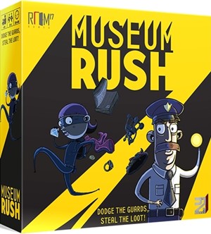 R17D2W001 Museum Rush Board Game published by Room 17 Games