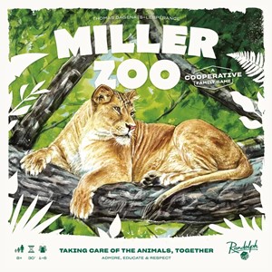2!RANMIL Miller Zoo Board Game published by Group Randolph