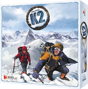 RBL169 K2 Board Game published by Rebel Poland