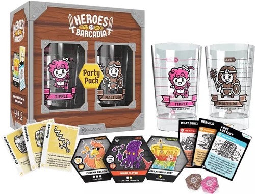 Heroes Of Barcadia Board Game: Party Pack Expansion