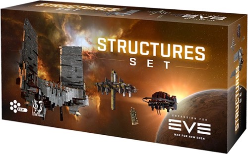 REBEVE08 EVE Board Game: War For New Eden Structures Set published by Titan Forge Games