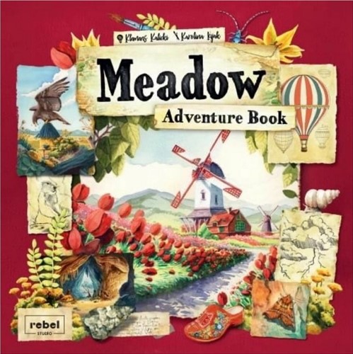 REBMEA11EN Meadow: Adventure Book Game published by Rebel Centrum