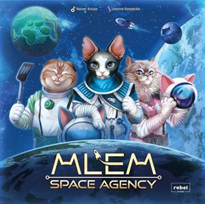 REBMLEM01 MLEM Board Game: Space Agency published by Rebel Centrum