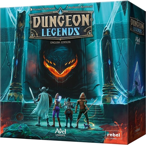 REBREDUN01EN Dungeon Legends Board Game published by Rebel Centrum