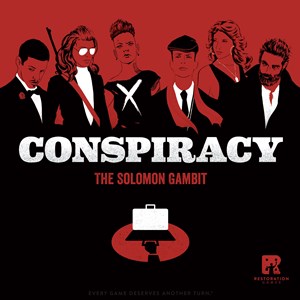 REO9004 Conspiracy Board Game: The Solomon Gambit published by Restoration Games