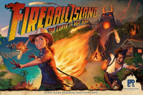 Fireball Island Board Game: The Curse Of Vul-Kar