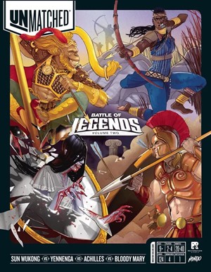 REO9306 Unmatched Battle Of Legends Board Game: Volume 2 published by Restoration Games