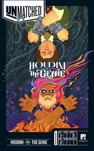 REO9310 Unmatched Board Game: Houdini Vs The Genie published by Restoration Games