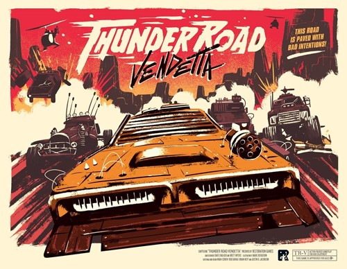 REO9401DX Thunder Road Board Game: Vendetta Deluxe Edition published by Restoration Games