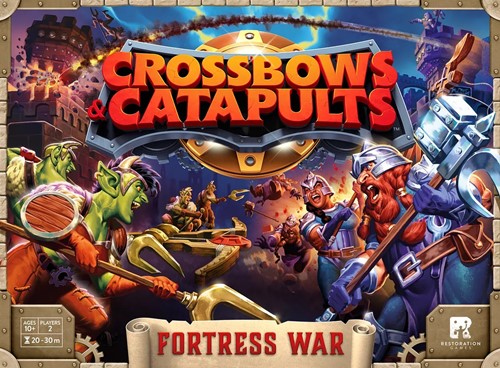 REO9601 Crossbows And Catapults Game: Fortress War published by Restoration Games