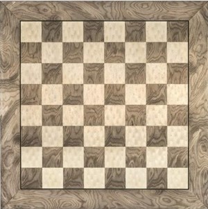 RFHG50GREY 50cm High Gloss Grey Coloured Chess Board published by Rechapardos Ferrer