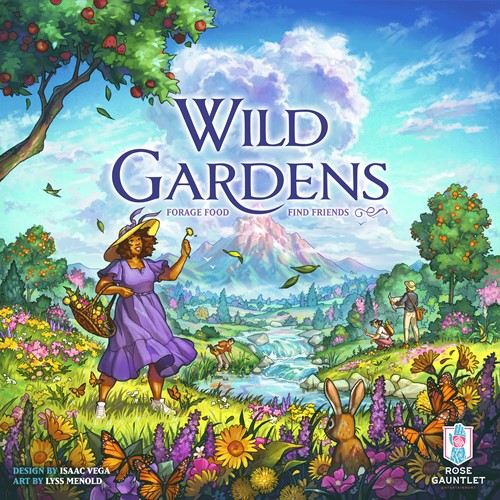 RGB03001 Wild Gardens Board Game published by Rose Gauntlet Entertainment