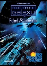 RGG386 Race For The Galaxy Card Game: Rebel vs Imperium Expansion published by Rio Grande Games