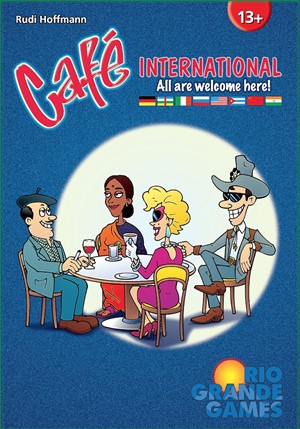 RGG519 Cafe International Board Game published by Rio Grande Games