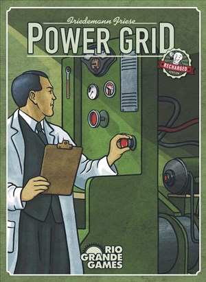 RGG559 Power Grid Board Game: Recharged published by Rio Grande Games