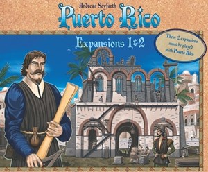 RGG565 Puerto Rico Board Game: Expansions 1 And 2 published by Rio Grande Games