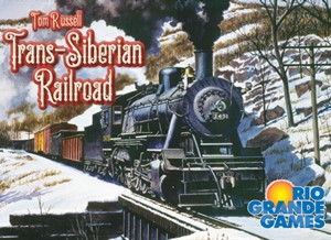 RGG593 Trans-Siberian Railroad Board Game published by Rio Grande Games