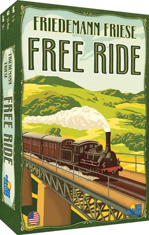 RGG600 Free Ride Board Game published by Rio Grande Games