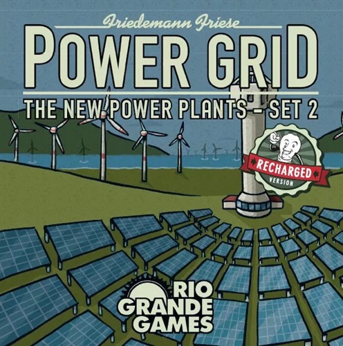 Power Grid Board Game: The New Power Plant Cards - Set 2