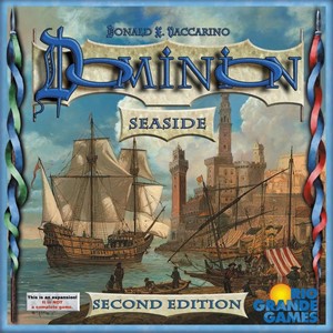 2!RGG621 Dominion Card Game: 2nd Edition: Seaside Expansion published by Rio Grande Games