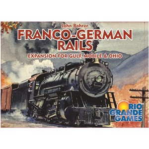 RGG632 Gulf Mobile And Ohio Board Game: Franco-German Expansion published by Rio Grande Games