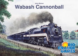 2!RGG645 Wabash Cannonball Board Game published by Rio Grande Games