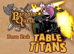 RGS00898S3 Bargain Quest Board Game: Table Titans Bonus Pack published by Renegade Game Studios