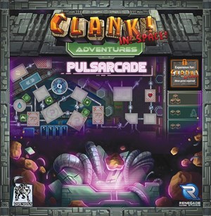 2!RGS02242 Clank! In! Space! Deck Building Adventure Board Game: Pulsarcade Expansion published by Renegade Game Studios
