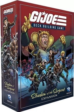 RGS02344 G I Joe Deck Building Card Game: Shadow Of The Serpent Expansion published by Renegade Game Studios