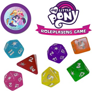 RGS02446 My Little Pony RPG: Dice Set published by Renegade Game Studios