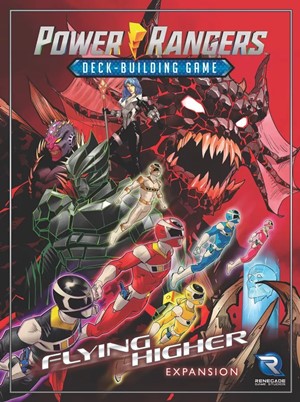 RGS02455 Power Rangers Deck Building Card Game: Flying Higher Expansion published by Renegade Game Studios