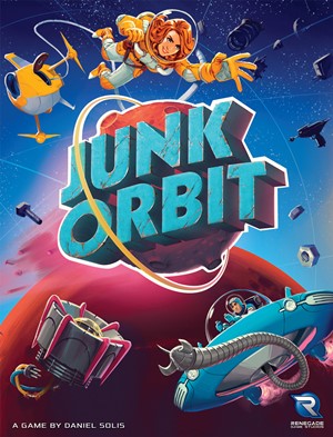 RGS02543 Junk Orbit Board Game: 2nd Edition published by Renegade Game Studios