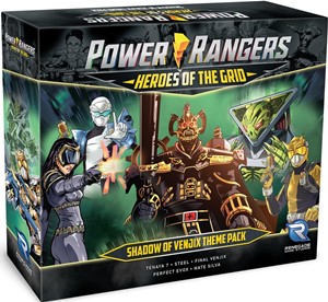 RGS02546 Power Rangers Board Game: Heroes Of The Grid Shadow Of Venjix Theme Pack published by Renegade Game Studios