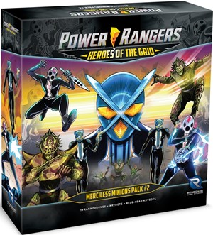 RGS02549 Power Rangers Board Game: Heroes Of The Grid Merciless Minions Pack #2 published by Renegade Game Studios