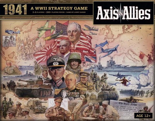 RGS02553 Axis And Allies Board Game: 1941 published by Renegade Game Studios