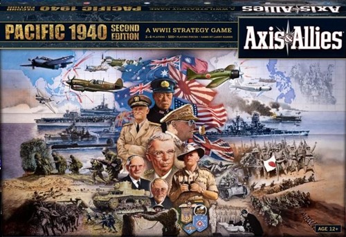 Axis And Allies Board Game: 1940 Pacific 2nd Edition